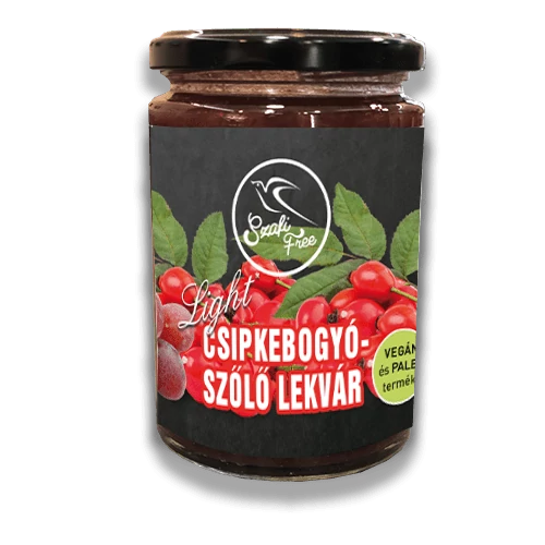 Szafi Free Csipkebogyó-szőlő lekvár 350g (gluténmentes)