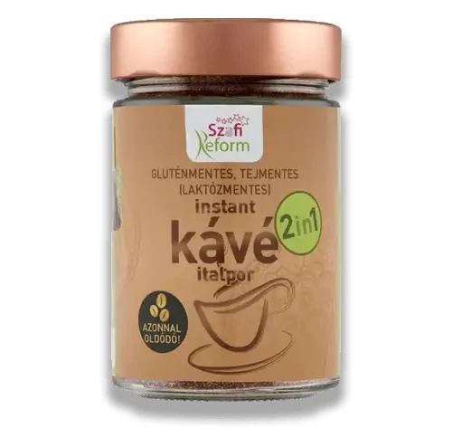 Szafi Reform (gluténmentes, tejmentes, laktózmentes, paleo, vegán) 2in1 kávé italpor 150 g