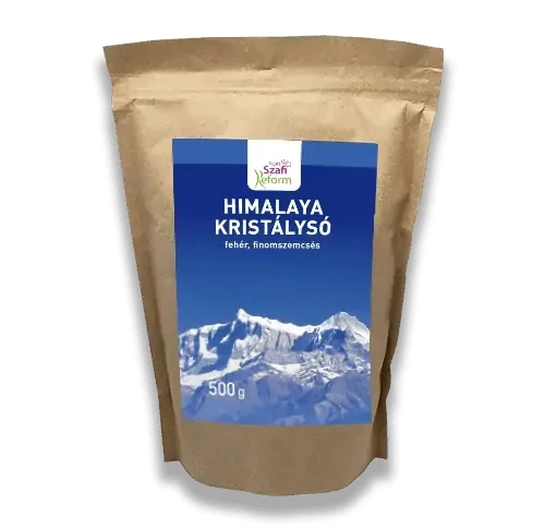 Szafi Reform Himalaya kristálysó, fehér, finomszemcsés 500 g (gluténmentes)