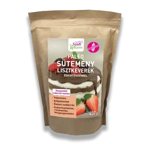 Szafi Reform Paleo sütemény lisztkeverék édesítőszerrel (gluténmentes) 250 g
